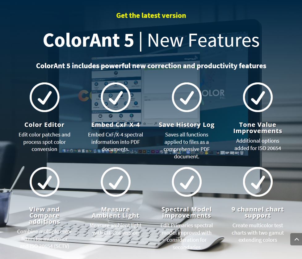 What is new in ColorAnt 5